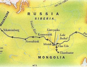 Classic Trans Siberian train trip - 14 days